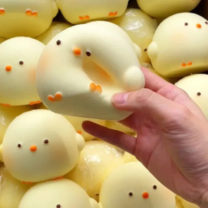 🐔 Poussins Géant Squishy – Le Jouet Antistress qui Fait Craquer Tout le Monde ! - Bébé Calinou