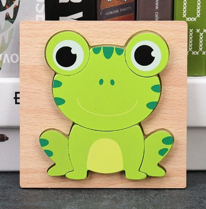 PUZZLE EN BOIS {Lot de 5} | TinyPuzzle™ - Bébé Calinou