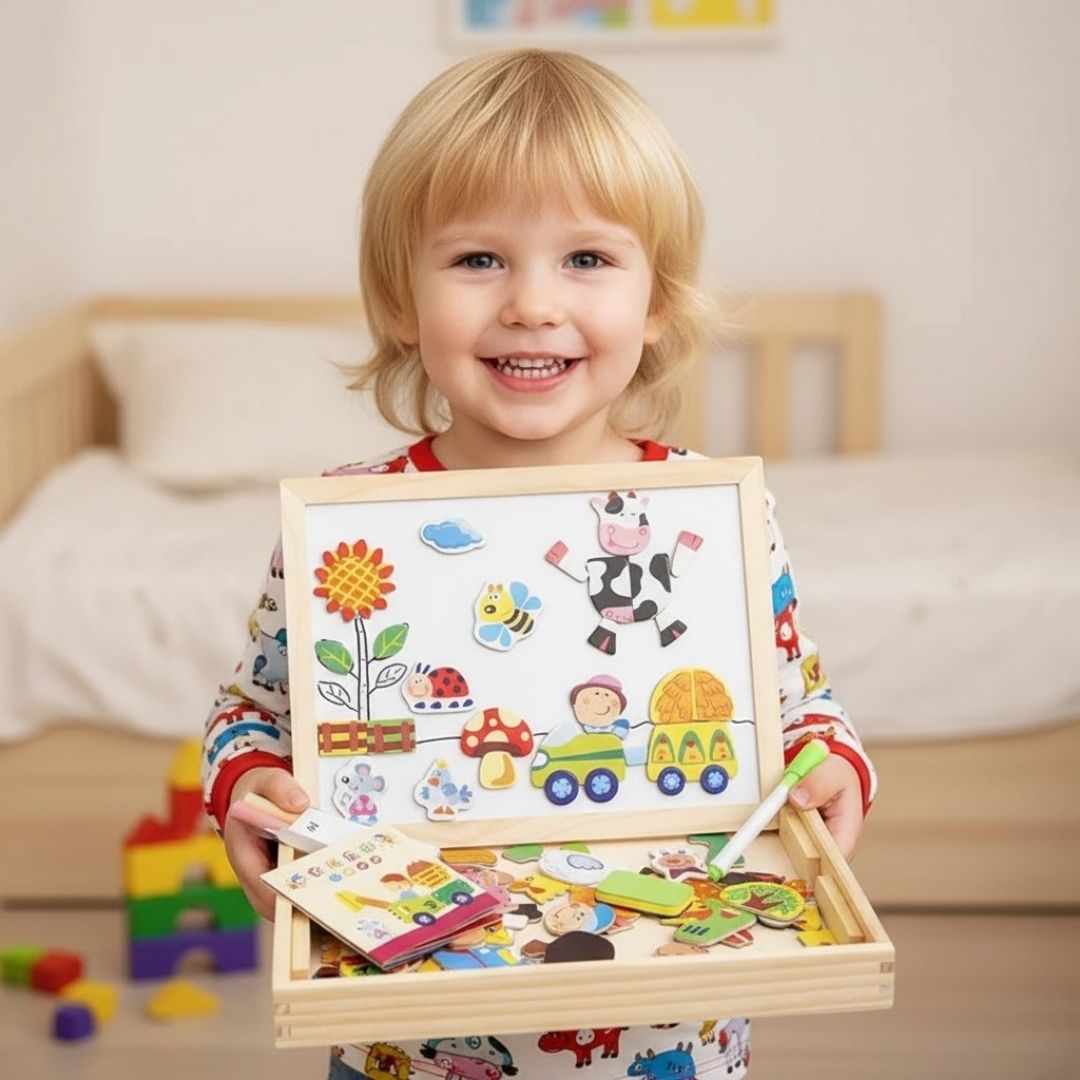 PUZZLE MAGNÉTIQUE | PUZZLEMAGNET™ - Bébé Calinou