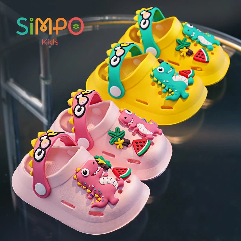 Sabots Dino Enfant – Légers, Souples & Colorés chaussures - Bébé Calinou