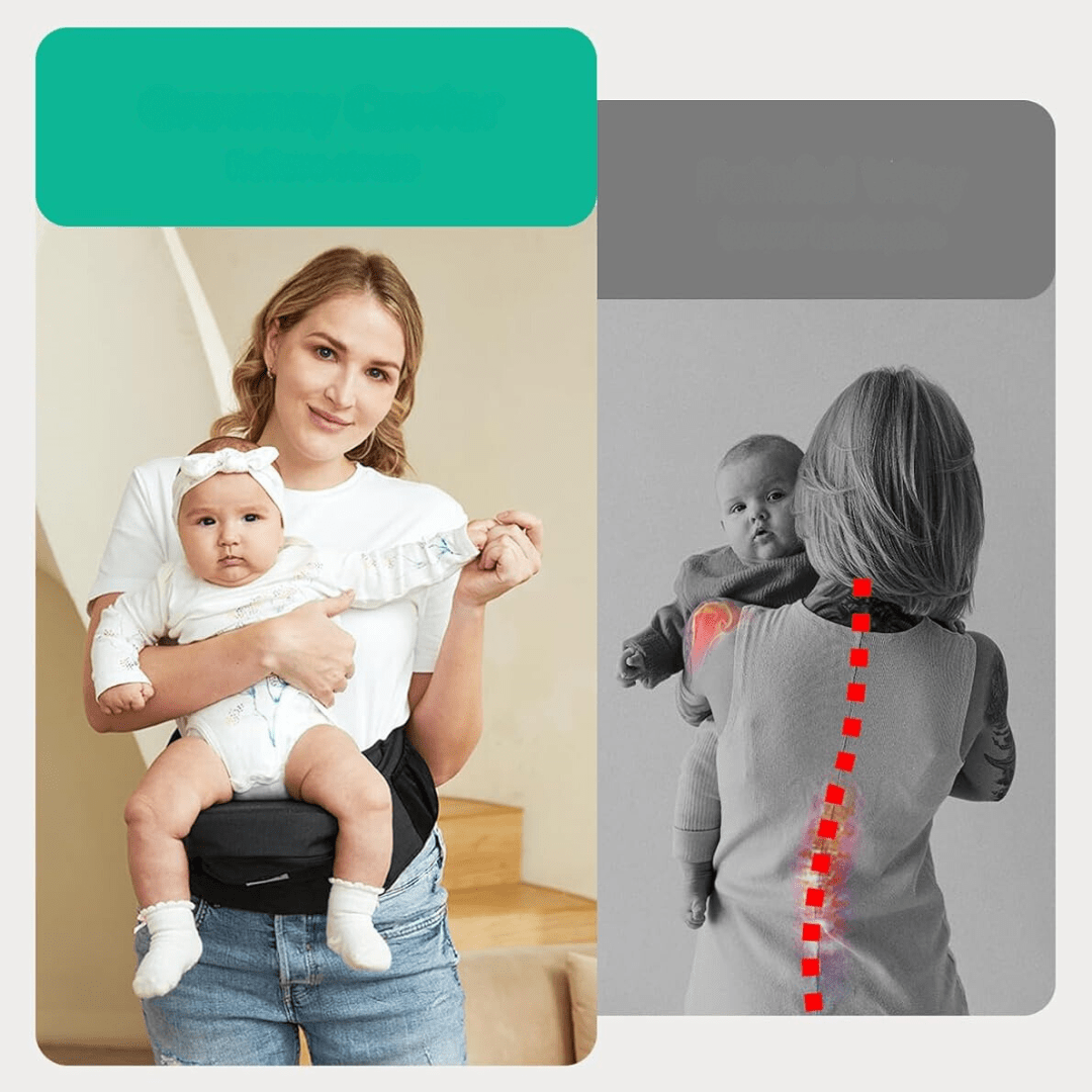 SIÈGE PORTE-BÉBÉ ERGONOMIQUE | BABYSEAT™ - Bébé Calinou
