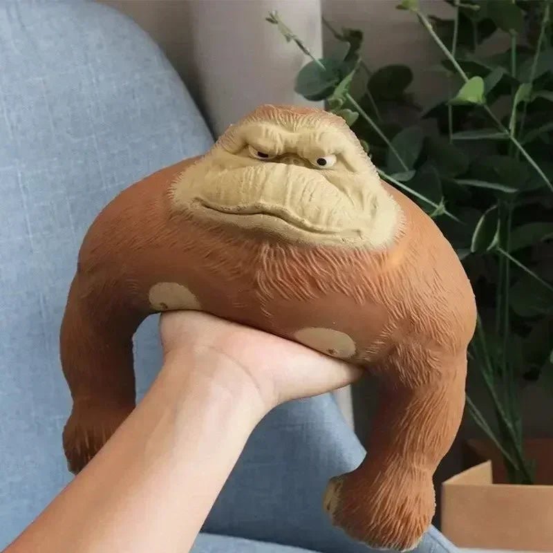 🐒 Singe Squishy Géant – Le Gorille Antistress Indestructible ! - Bébé Calinou