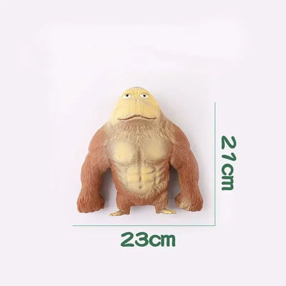 🐒 Singe Squishy Géant – Le Gorille Antistress Indestructible ! - Bébé Calinou