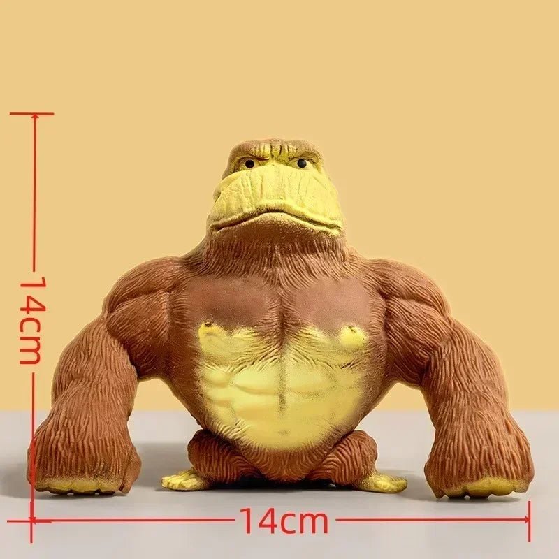 🐒 Singe Squishy Géant – Le Gorille Antistress Indestructible ! - Bébé Calinou
