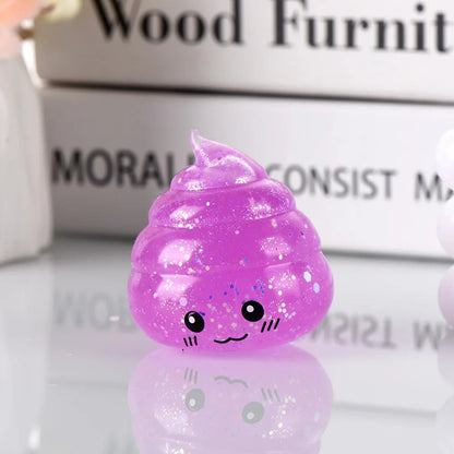 💩✨ Squishy Caca Pailleté – Le Cadeau le Plus Nul (et le Plus Drôle) de l'Année ! - Bébé Calinou