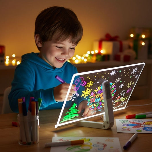TABLETTE A DESSIN LUMINEUSE | LumiArt™ - Bébé Calinou