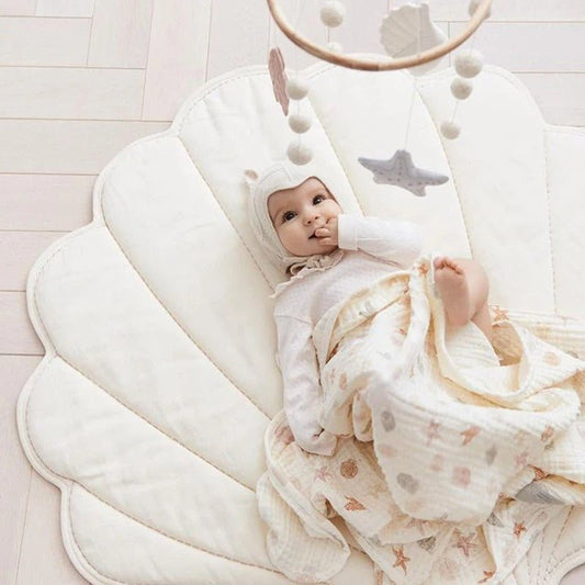 TAPIS D'ÉVEIL MONTESSORI | Le coquillage - Bébé Calinou