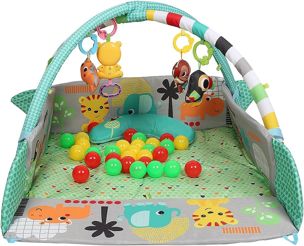 TAPIS D'ÉVEIL SENSORIEL | JardinMagique™ - Bébé Calinou