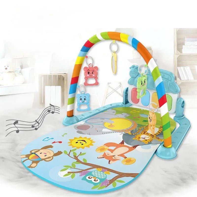 TAPIS D'ÉVEIL SENSORIEL | Safari Piano - Bébé Calinou