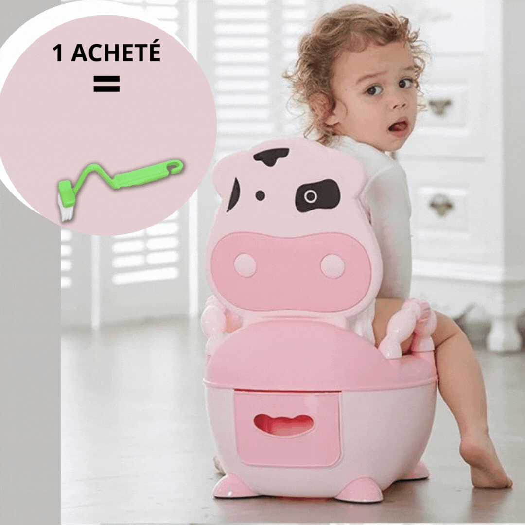 Pot d'apprentissage 2 en 1 | SEAT'NCLEAN™